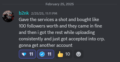 Testimonial from iluvkezz