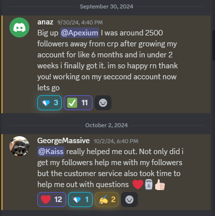 Testimonial from TikTokCreator