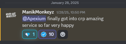 Testimonial from ManikMonkeyz